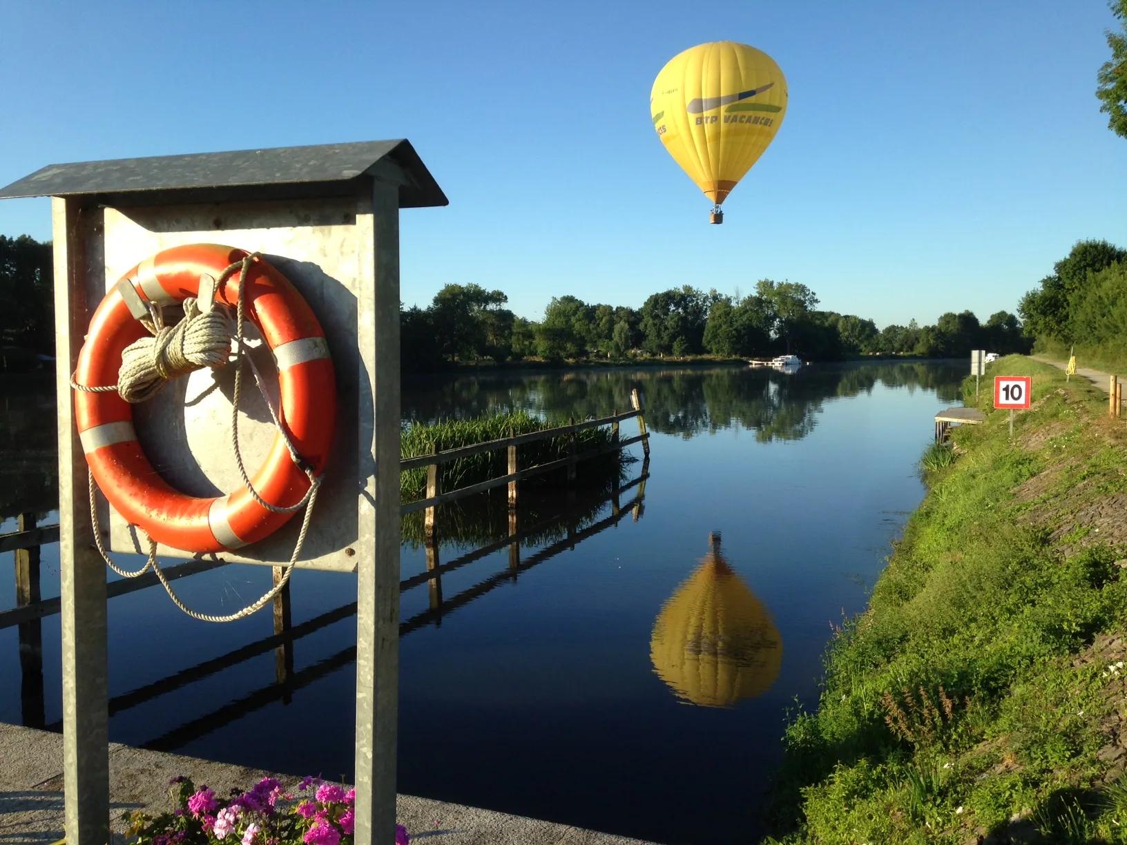 Vol en montgolfière
